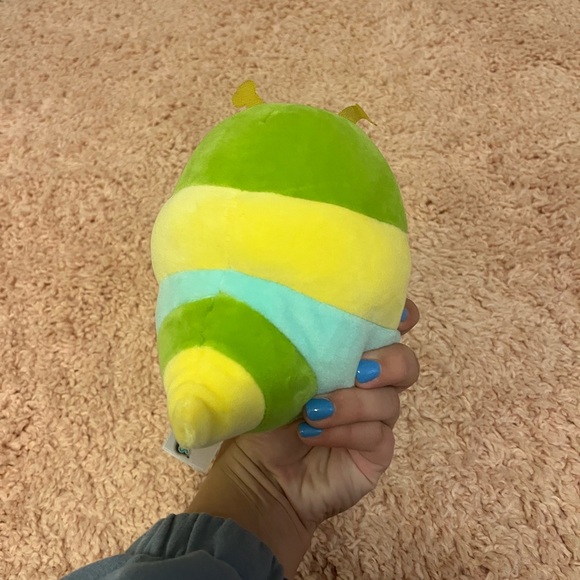 Rutabaga the Caterpillar Squishmallow TAGS DETACHED - Picture 3 of 4